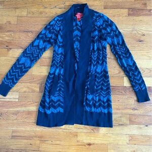 Missoni zig zag cardigan. XS